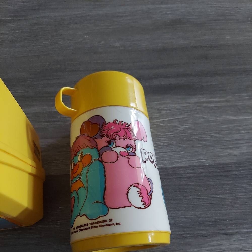 Vintage 1980s popples lunch box and thermos - Picture 3 of 3